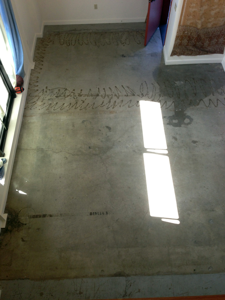 Decorative Concrete Staining - Before