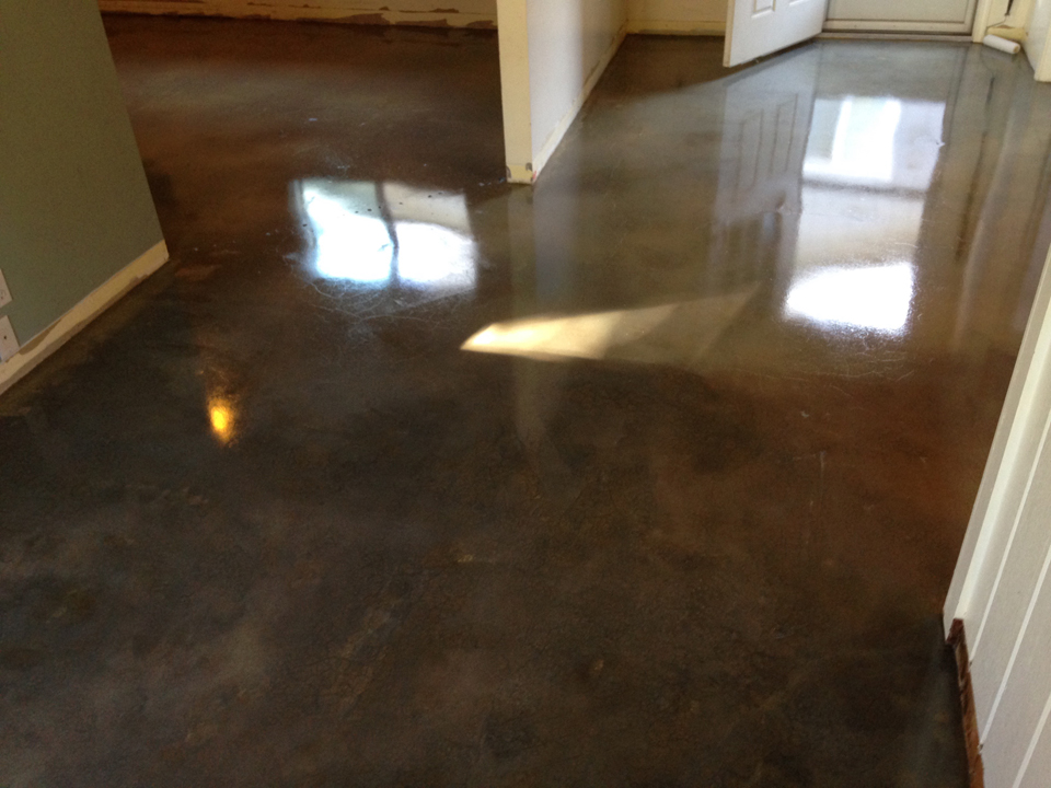 Concrete Stripping Honing Stain Epoxy - After