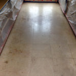 Marble Floor Polishing - Before