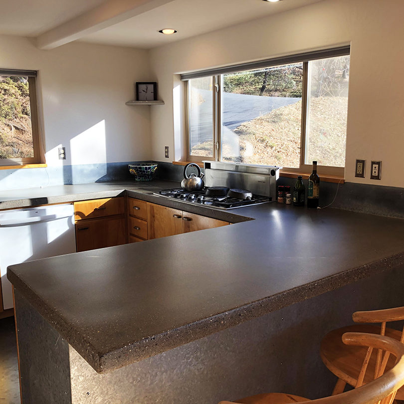 Concrete Countertop Restoration – After